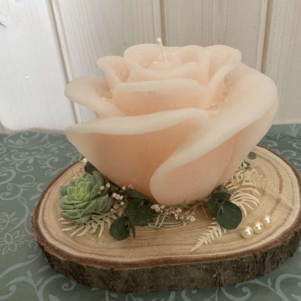 Rosenkerze ausarniert