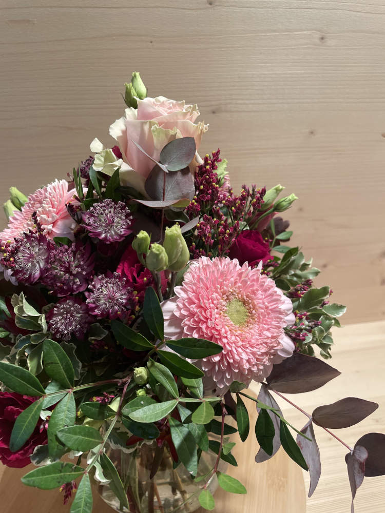 Strauss in den Rosatönen